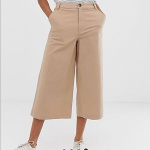 Casual culotte twill